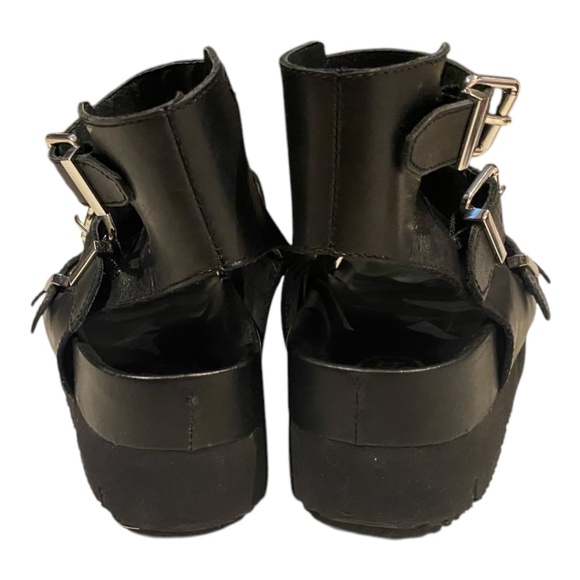 Ash black leather platform gladiator sandals. Sz 36 - Picture 7 of 16